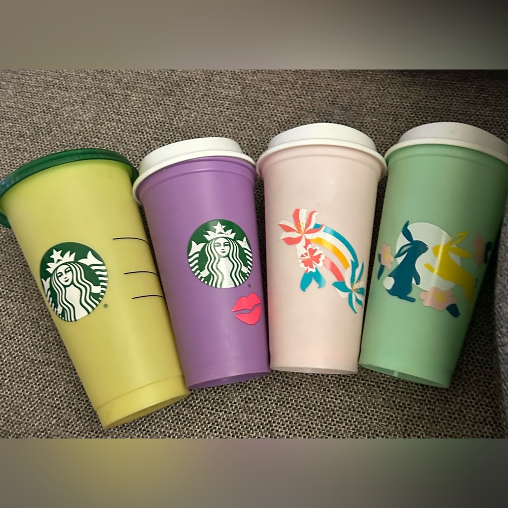 Spring Starbucks cups, reusable
